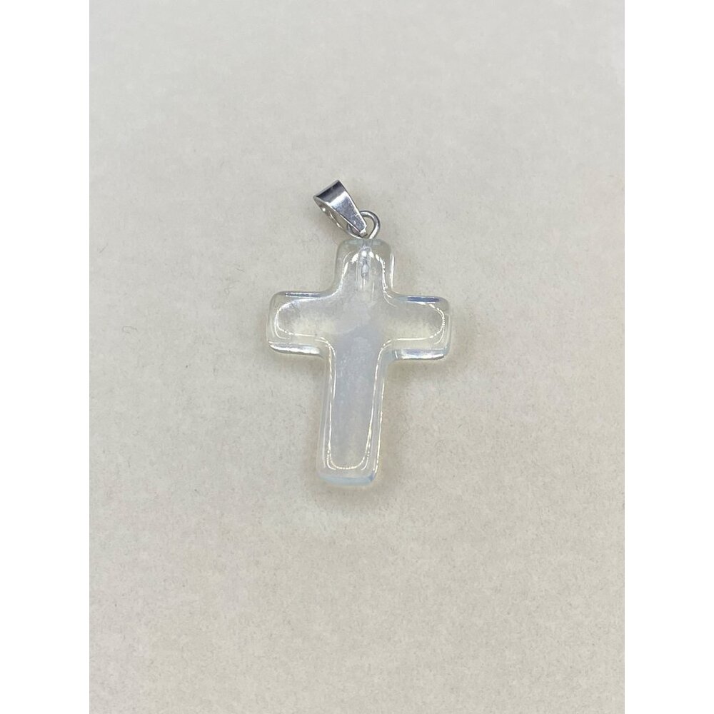Crystal cross pendant